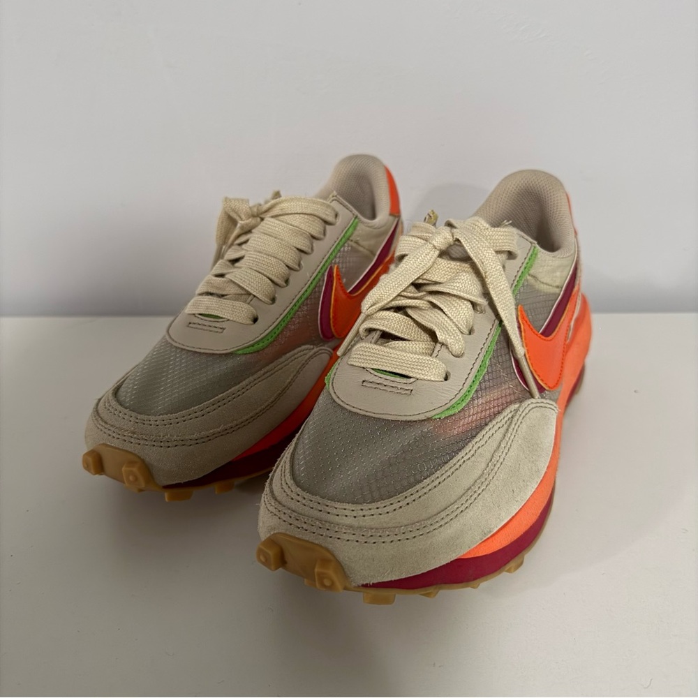 Nike LD Waffle Sacai CLOT Kiss of Death 6.5M/8W/24.5cm